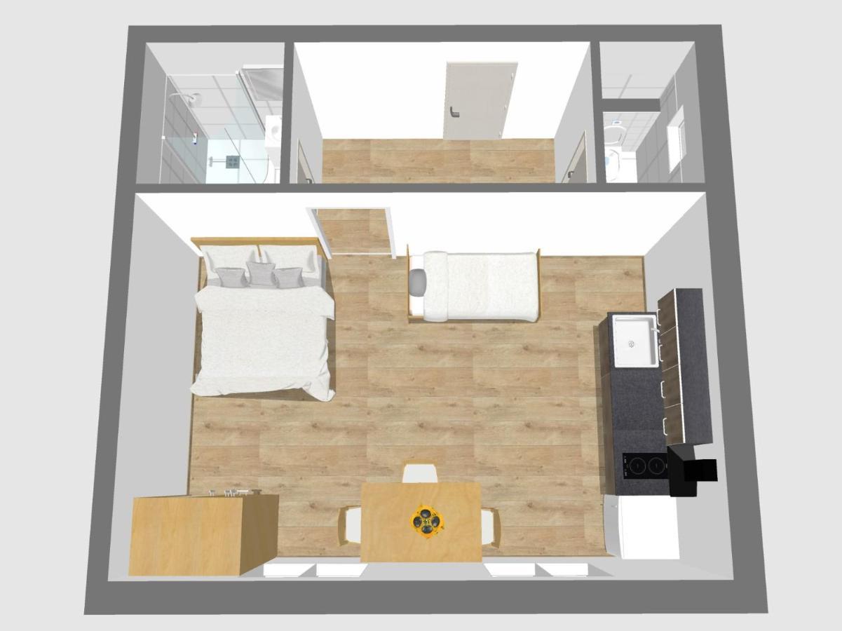 Vlevo Dole Koko Apartment Рокитніце-над-Їзероу Екстер'єр фото